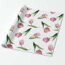 Buscar tulipanes papel de regalo Rosa