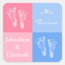 Buscar pies del bebé azul pegatinas Huellas de bebé