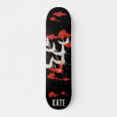 Buscar negro y rojo tablas de skate Japonés