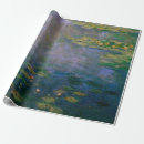 Buscar monet claude de papel de regalo Agua