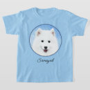 Buscar samoyed camisetas Cachorro