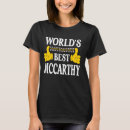 Buscar mccarthy camisetas Apellido