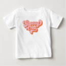 Buscar caligrafía bebe camisetas Primer cumpleaños