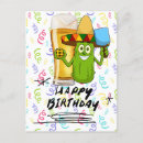 Buscar pepino feliz postales Cumpleaños