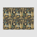 Buscar jazz papel de seda Negro y dorado