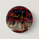 Buscar gato de cheshire chapas Alice en wonderland