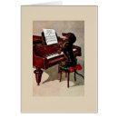 Buscar piano del juego tarjetas Vintage