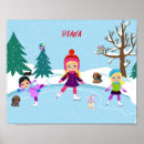 Buscar patinaje de hielo posters Chica