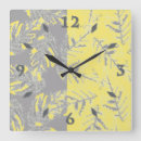 Buscar fondo rayado relojes de pared Floral