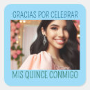 Buscar mis quince años pegatinas 15 º cumpleaños