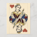 Buscar reina de corazones postales Vintage