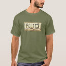 Buscar matrícula camisetas Policía