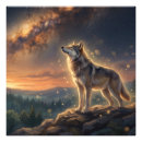 Buscar lobo solitario posters Vida silvestre