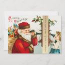 Buscar teléfono del vintage tarjetas Santa claus