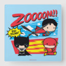 Buscar flash relojes de pared Super héroe