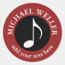 Buscar símbolos musicales pegatinas Símbolo de música