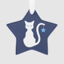 Buscar gatos blancos adornos Gatito