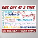 Buscar alcohólicos anónimos posters 12 pasos