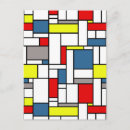 Buscar mondrian postales Geométrico