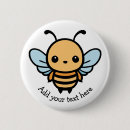 Buscar abeja del dibujo animado chapas Insecto