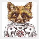 Buscar astuto pegatinas Zorro