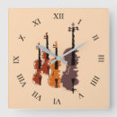 Buscar cello relojes de pared Violín