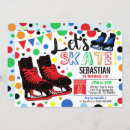 Buscar patín de hielo invitaciones Chico