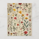 Buscar herbario postales Vintage