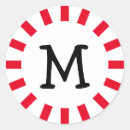 Buscar caramelo de hierbabuena pegatinas Rojo y blanco