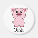 Buscar cerdo imanes Para niños