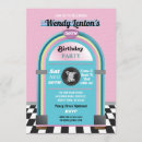 Buscar jukebox invitaciones Rock n roll