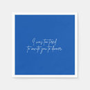 Buscar escritura servilletas Azul