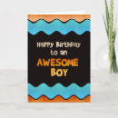 Buscar del muchacho tarjetas de cumpleaños Chico