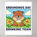 Buscar día de la marmota posters Divertido