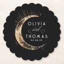 Buscar celestial posavasos Negro