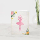 Buscar danza tarjetas e invitaciones Bailarina