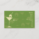 Buscar martini tarjetas de visita Fiesta