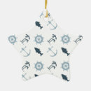 Buscar estrella náutica adornos Azul