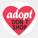 Buscar adopte pegatinas Rescate