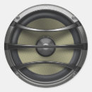 Buscar altavoces pegatinas Estéreo
