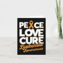 Buscar cinta de la leucemia tarjetas 6 º cura