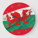 Buscar azul y rojo relojes de pared Reino unido