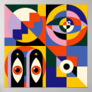 Buscar abstracción geométrica posters Colorido