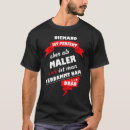 Buscar pintor camisetas Trabajo
