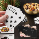 Buscar rosa y negro barajas de cartas Invitados