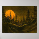 Buscar luna de cosecha posters Paisaje