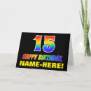 Buscar quince años tarjetas General y unisex