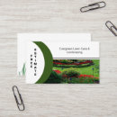 Buscar lawn tarjetas de visita Paisajista