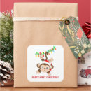 Buscar mono del navidad pegatinas Vacaciones