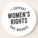 Buscar apoyo posavasos Mujer